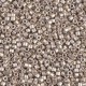 Miyuki delica Beads 11/0 - Galvanized semi-frosted light smoky amethyst DB-1158